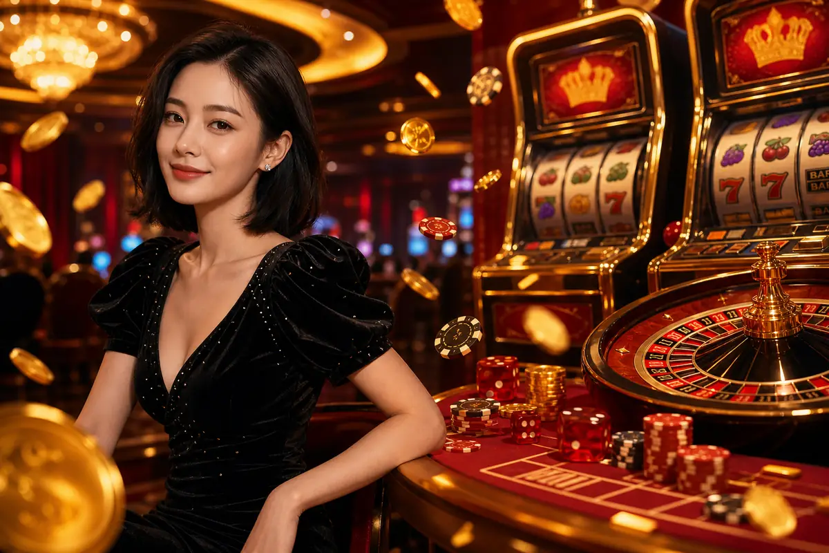 maga888 Casino meja baccarat live dealer